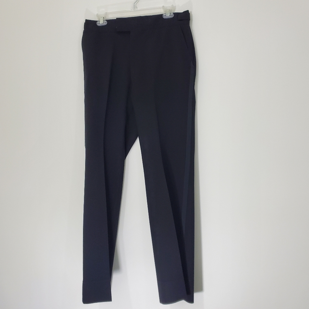 Evan-Picone Black tuxedo pants